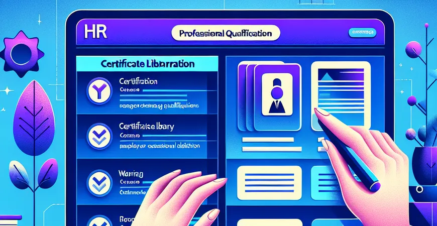 HR 工具如何管理员工职业资格？证书库分类与预警设置